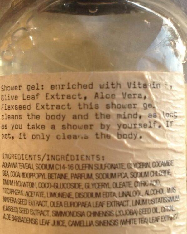 Body Wash Teh Hijau Fresh (detail)